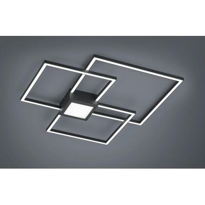 TRIO 676210442 Hydra Stropné svietidlo 655mm LED 1X38W/4000lm 3000K Antracitová, Switchdimmer TRIO 676210442 Hydra Stropné svietidlo 655mm LED 1X38W/4000lm 3000K Antracitová, Switchdimmer