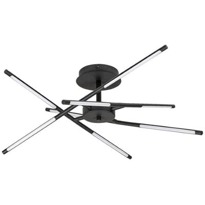 RABALUX 71056 Henli stropné svietidlo LED 30W/1300lm 3000K čierna, biela RABALUX 71056 Henli stropné svietidlo LED 30W/1300lm 3000K čierna, biela