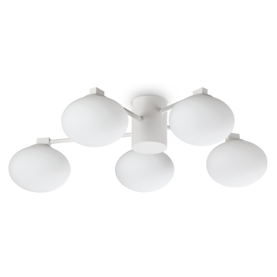 Ideal Lux 322698 HERMES stropné svietidlo 5xG9 D600mm biela Ideal Lux 322698 HERMES stropné svietidlo 5xG9 D600mm biela