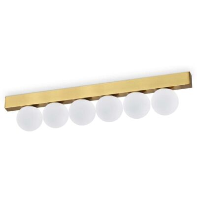 Ideal Lux 328263 PING PONG stropné svietidlo LED š435mm 18W 1500/1110lm 3000K mosadzná Ideal Lux 328263 PING PONG stropné svietidlo LED š435mm 18W 1500/1110lm 3000K mosadzná