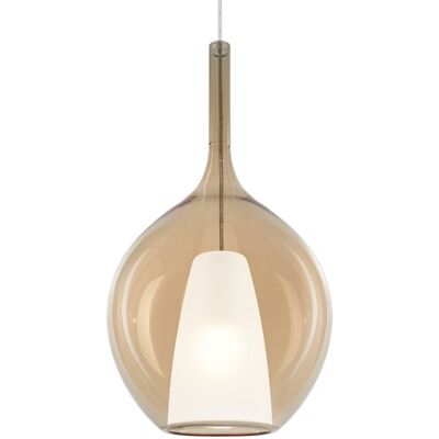 Závesné svietidlo 2x E27 jantárová IP20 Ideal Lux KALIQUE 359632 Závesné svietidlo 2x E27 jantárová IP20 Ideal Lux KALIQUE 359632