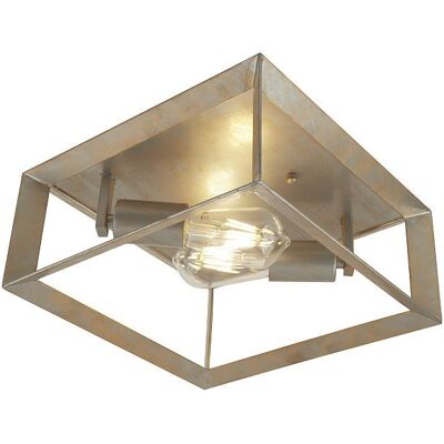Searchlight 2412-2SI Heaton stropné svietidlo E27 2 x 60W Searchlight 2412-2SI Heaton stropné svietidlo E27 2 x 60W