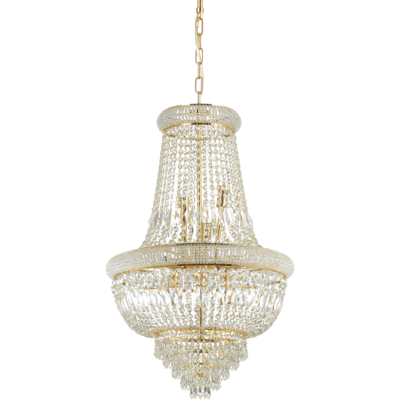 Závesné svietidlo/Luster Ideal lux 207216 DUBAI SP10 OTTONE 10xE14 40W mosadz Závesné svietidlo/Luster Ideal lux 207216 DUBAI SP10 OTTONE 10xE14 40W mosadz