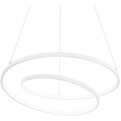 Ideal Lux 304540 OZ závesné svietidlo LED D600mm 48W 5300/2170lm 3000K biela, DALI Ideal Lux 304540 OZ závesné svietidlo LED D600mm 48W 5300/2170lm 3000K biela, DALI