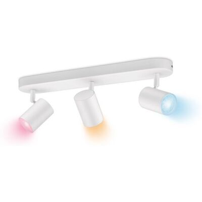 Philips WiZ Colors 8719514551916 IMAGEO bodové svietidlo 3xGU10 15W/1050lm 2200-6500K+RGB biela stmievateľné Philips WiZ Colors 8719514551916 IMAGEO bodové svietidlo 3xGU10 15W/1050lm 2200-6500K+RGB biela stmievateľné