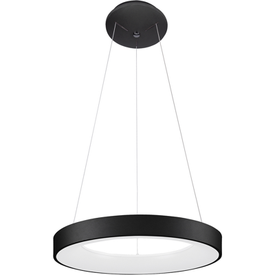 ITALUX 5304-840RP-BK-4 Giulia závesné svietidlo LED D480mm 40W/2200lm 4000K čierna, biela ITALUX 5304-840RP-BK-4 Giulia závesné svietidlo LED D480mm 40W/2200lm 4000K čierna, biela