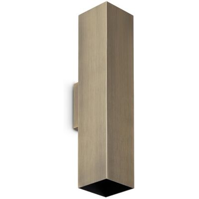 Nástenné svietidlo 2x GU10 starožitná mosadz IP20 Ideal Lux LOOK 370392 Nástenné svietidlo 2x GU10 starožitná mosadz IP20 Ideal Lux LOOK 370392