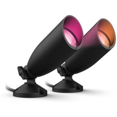 Philips Wiz Ground Spot Starter Kit 8720169071599 exteriérové svietidlo/reflektor 3x LED 10W/540lm 2700-5000K+RGB čierna 2xreflektor / adaptér / ovládač Philips Wiz Ground Spot Starter Kit 8720169071599 exteriérové svietidlo/reflektor 3x LED 10W/540lm 2700-5000K+RGB čierna 2xreflektor / adaptér / ovládač