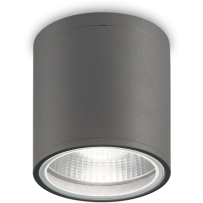 Ideal Lux IdealLux 236865 GUN PL1 vonkajšie stropné svietidlo (spot) GU10 1x28W IP44 antracit Ideal Lux IdealLux 236865 GUN PL1 vonkajšie stropné svietidlo (spot) GU10 1x28W IP44 antracit