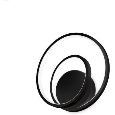 Ideal Lux 304496 OZ DALI nástenné svietidlo LED 28W 2500/1060lm 3000K čierna Ideal Lux 304496 OZ DALI nástenné svietidlo LED 28W 2500/1060lm 3000K čierna