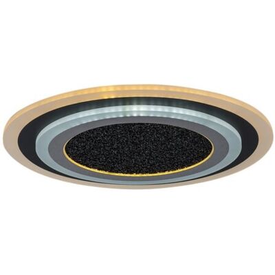 RABALUX 71316 Taneli2 stropné svietidlo D450mm LED 56W/3050lm 3000+4000+6000K čierna, chrómová, stmievateľné, diaľkový ovládač RABALUX 71316 Taneli2 stropné svietidlo D450mm LED 56W/3050lm 3000+4000+6000K čierna, chrómová, stmievateľné, diaľkový ovládač