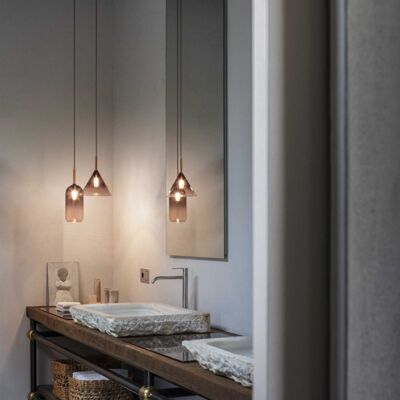 Ideal Lux 309798 EMPIRE závesné svietidlo 1xG9 D200mm čierna, šedá Ideal Lux 309798 EMPIRE závesné svietidlo 1xG9 D200mm čierna, šedá