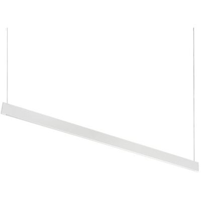 Ideal lux Pro 348407 STEEL závesné svietidlo LED 35W 4000/2250lm 3000K biela, UGR<19 Ideal lux Pro 348407 STEEL závesné svietidlo LED 35W 4000/2250lm 3000K biela, UGR<19