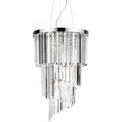 Závesné svietidlo/Luster Ideal lux 117737 CARLTON SP8 CROMO 8xE14 40W chróm Závesné svietidlo/Luster Ideal lux 117737 CARLTON SP8 CROMO 8xE14 40W chróm