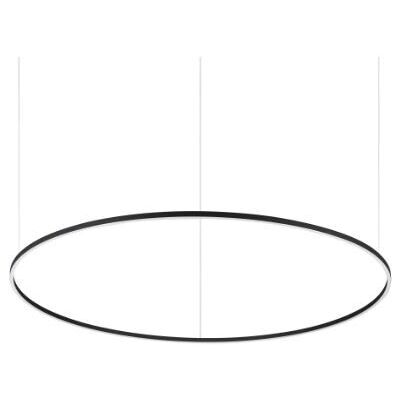 Ideal Lux 304458 ORACLE SLIM závesné svietidlo LED D1500mm 76W 7050/3650lm 3000K čierna, DALI Ideal Lux 304458 ORACLE SLIM závesné svietidlo LED D1500mm 76W 7050/3650lm 3000K čierna, DALI
