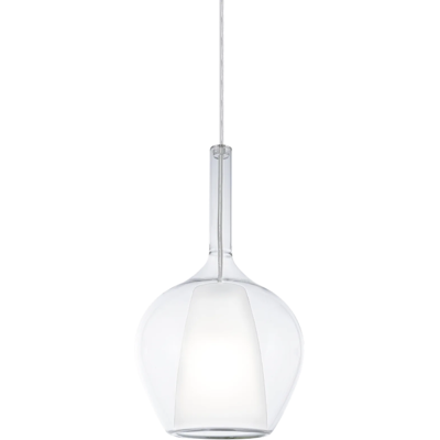 Závesné svietidlo 1x E27 priehľadná IP20 Ideal Lux KALIQUE 359939 Závesné svietidlo 1x E27 priehľadná IP20 Ideal Lux KALIQUE 359939