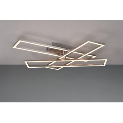 TRIO Reality R64423107 CORSO stropné svietidlo SMD LED 36W/4600lm 2700-6000K nikel matný, stmievateľné, diaľkový ovládač TRIO Reality R64423107 CORSO stropné svietidlo SMD LED 36W/4600lm 2700-6000K nikel matný, stmievateľné, diaľkový ovládač