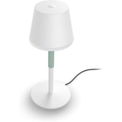 8719514404571 Philips HUE Go prenosná dotyková stolná lampička LED 36cm 6,2W/530lm CCT RGB IP54 biela bluetooth vrátane batérie 8719514404571 Philips HUE Go prenosná dotyková stolná lampička LED 36cm 6,2W/530lm CCT RGB IP54 biela bluetooth vrátane batérie