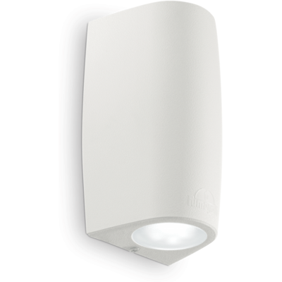 Exteriérové nástenné svietidlo Ideal lux 147772 KEOPE AP2 SMALL BIANCO 2xGU10 6W 4000K biela IP55 Exteriérové nástenné svietidlo Ideal lux 147772 KEOPE AP2 SMALL BIANCO 2xGU10 6W 4000K biela IP55