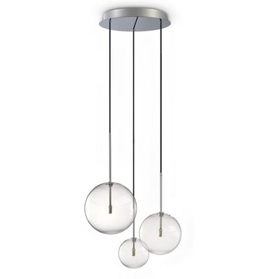 Závesné svietidlo 3x G4 chrómová IP20 Ideal Lux EQUINOXE 339696 Závesné svietidlo 3x G4 chrómová IP20 Ideal Lux EQUINOXE 339696