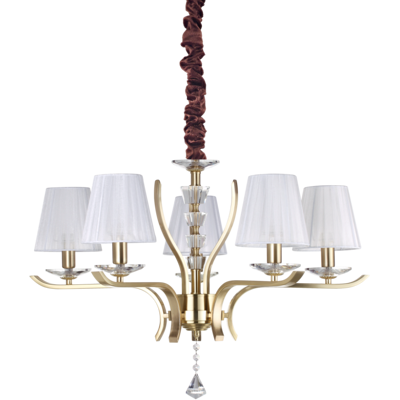 Závesné svietidlo/Luster Ideal lux 197722 PEGASO SP5 OTTONE SATINATO 5xE14 40W Závesné svietidlo/Luster Ideal lux 197722 PEGASO SP5 OTTONE SATINATO 5xE14 40W
