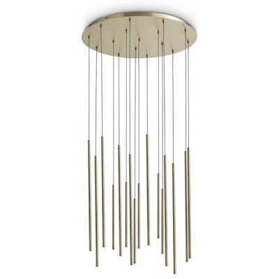 Závesné svietidlo LED 3000K mosadzná IP20 Ideal Lux LOOK 371153 Závesné svietidlo LED 3000K mosadzná IP20 Ideal Lux LOOK 371153