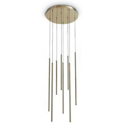 Závesné svietidlo LED 3000K mosadzná IP20 Ideal Lux LOOK 371184 Závesné svietidlo LED 3000K mosadzná IP20 Ideal Lux LOOK 371184