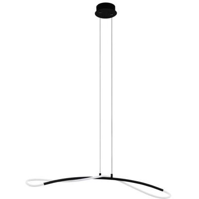 Eglo 99382 EGIDONELLA Závesné svietidlo LED 900x140mm 20W/3250lm 3000K, čierna, biela Eglo 99382 EGIDONELLA Závesné svietidlo LED 900x140mm 20W/3250lm 3000K, čierna, biela