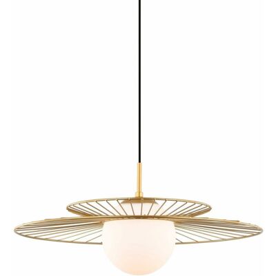 MDM-4000/1 GD ITALUX Sarah moderné závesné svietidlo 1X40W E27 IP20 MDM-4000/1 GD ITALUX Sarah moderné závesné svietidlo 1X40W E27 IP20