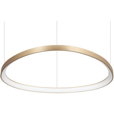 Ideal Lux 341606 GEMINI závesné svietidlo LED 56W 6200/4240lm 2700K mosadzná ON-OFF Ideal Lux 341606 GEMINI závesné svietidlo LED 56W 6200/4240lm 2700K mosadzná ON-OFF