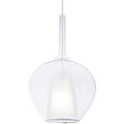 Závesné svietidlo 1x E27 priehľadná IP20 Ideal Lux KALIQUE 359571 Závesné svietidlo 1x E27 priehľadná IP20 Ideal Lux KALIQUE 359571