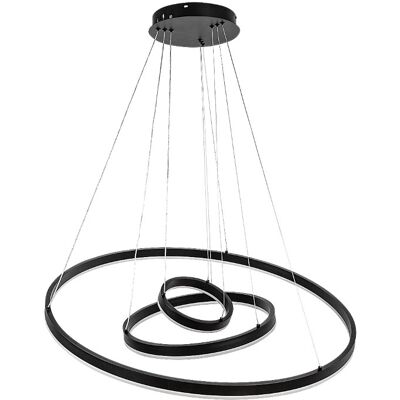 RABALUX 72306 Isaure závesné svietidlo D800mm LED 100W/10000/8000lm 3000-6500K čierna, biela, stmievateľné, diaľkový ovládač RABALUX 72306 Isaure závesné svietidlo D800mm LED 100W/10000/8000lm 3000-6500K čierna, biela, stmievateľné, diaľkový ovládač