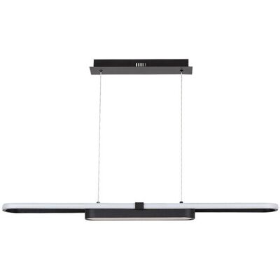 RABALUX 72030 Contessa závesné svietidlo LED 48W/2550lm 4000K čierna, biela RABALUX 72030 Contessa závesné svietidlo LED 48W/2550lm 4000K čierna, biela