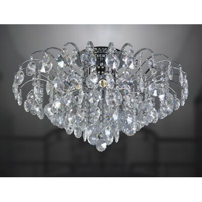 MD30196/6 ITALUX Firenza glamour krištáľové závesné svietidlo 6X40W E14 IP20 MD30196/6 ITALUX Firenza glamour krištáľové závesné svietidlo 6X40W E14 IP20