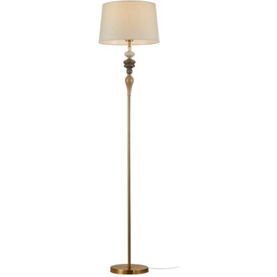 Stojacia lampa 1x E27 béžová ITALUX Moren FL-84678A-AB Stojacia lampa 1x E27 béžová ITALUX Moren FL-84678A-AB