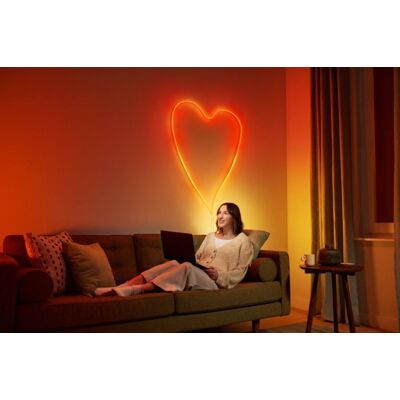 Philips Wiz Colors 8720169072510 neon flex strip LED pás 3000mm LED 24W/150lm 2700-5000K+RGB biela Type-C Philips Wiz Colors 8720169072510 neon flex strip LED pás 3000mm LED 24W/150lm 2700-5000K+RGB biela Type-C