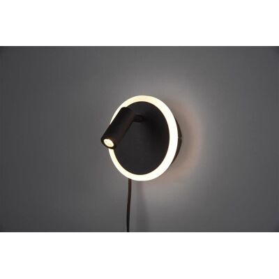 TRIO 229210232 Jordan Nástenné svietidlo 150mm LED 1X5W/550lm 3000K Matná čierna TRIO 229210232 Jordan Nástenné svietidlo 150mm LED 1X5W/550lm 3000K Matná čierna