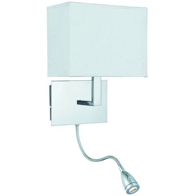 Searchlight 6519CC ADJUSTABLE WALL nástenné svietidlo 1xE27+LED Searchlight 6519CC ADJUSTABLE WALL nástenné svietidlo 1xE27+LED