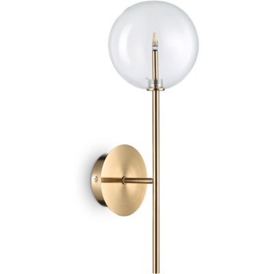 Nástenné svietidlo Ideal lux 200149 EQUINOXE AP1 OTTONE ANTICO 1xG4 2W stará mosadz Nástenné svietidlo Ideal lux 200149 EQUINOXE AP1 OTTONE ANTICO 1xG4 2W stará mosadz