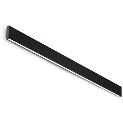 Nástenné svietidlo LED 4000K čierna IP20 Ideal Lux STEEL 368894 Nástenné svietidlo LED 4000K čierna IP20 Ideal Lux STEEL 368894