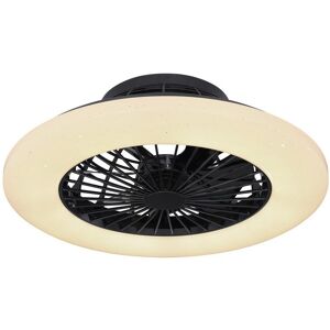 GLOBO lighting GLOBO 03628B TRAVO stropné svietidlo s ventilátorom LED D525mm 30W/1800lm 3000-6500K čierna, opál, stmievateľné, diaľkový ovládač, starlight GLOBO lighting GLOBO 03628B TRAVO stropné svietidlo s ventilátorom LED D525mm 30W/1800lm 3000-6500K čierna, opál, stmievateľné, diaľkový ovládač, starlight