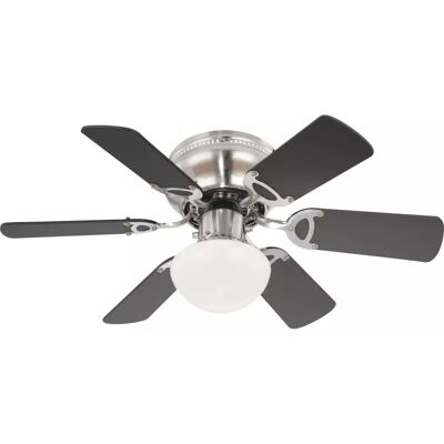 GLOBO lighting GLOBO 0307 UGO stropný ventilátor s osvetlením na päticu E27 760 mm s ťahovým vypínačom nikel GLOBO lighting GLOBO 0307 UGO stropný ventilátor s osvetlením na päticu E27 760 mm s ťahovým vypínačom nikel
