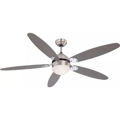 GLOBO lighting GLOBO 0308 AZURA stropný ventilátor s osvetlením na päticu E14 1320 mm s ťahovým vypínačom nikel GLOBO lighting GLOBO 0308 AZURA stropný ventilátor s osvetlením na päticu E14 1320 mm s ťahovým vypínačom nikel