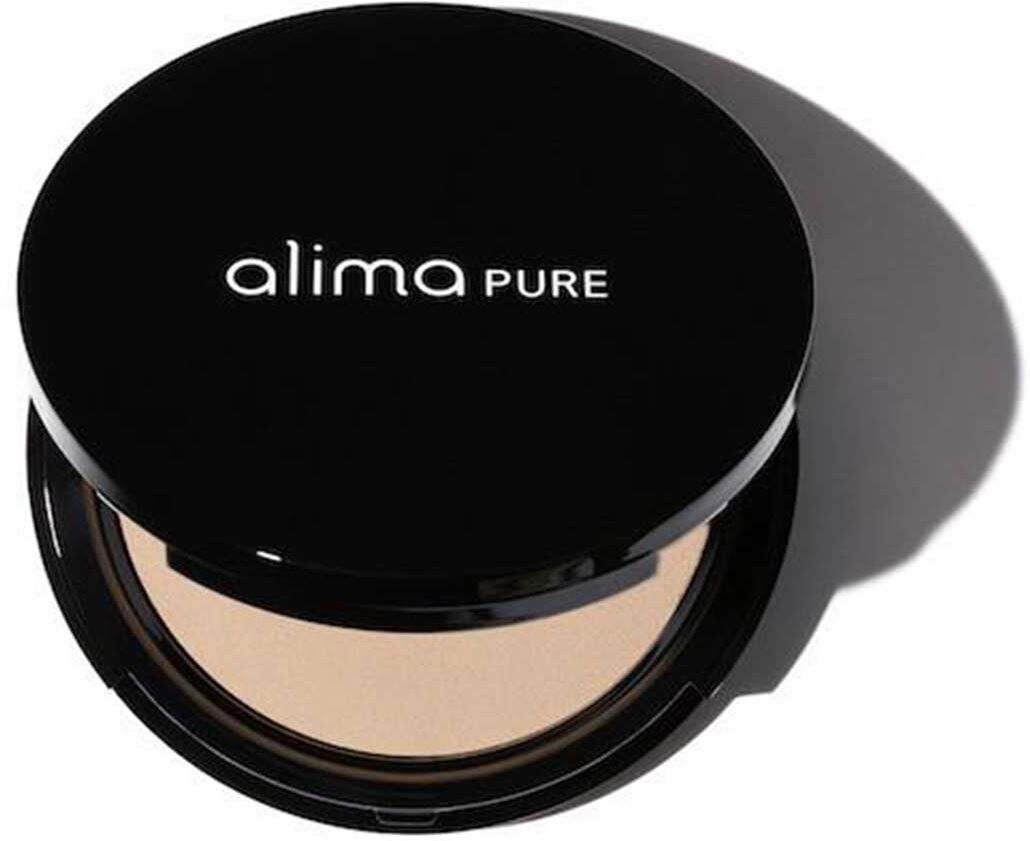 ALIMA PURE Kompaktný make-up Pressed Foundation with Rosehip Antioxidant Complex – Nutmeg