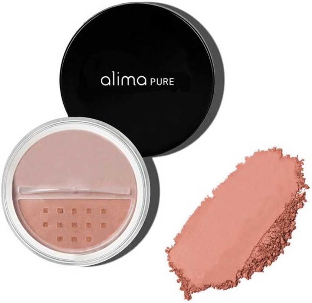 ALIMA PURE Zmatňujúci púder Satin Matte Blush – Honey Rose