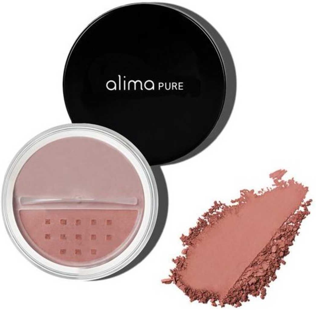 ALIMA PURE Zmatňujúci púder Satin Matte Blush – Soft Plum