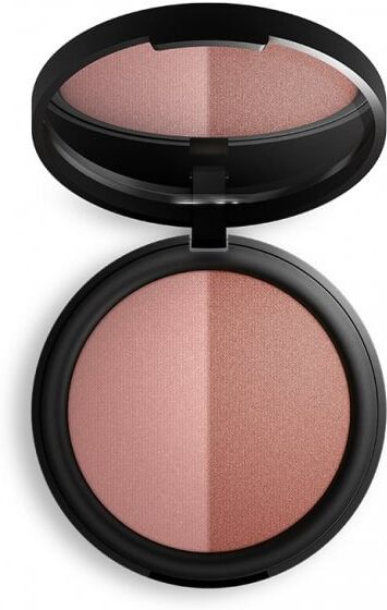 INIKA ORGANIC Lícenka Baked Mineral Blush Duo Burnt Peach