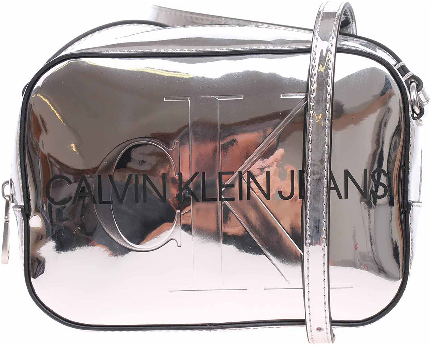 Calvin Klein dámská kabelka K60K608377 01P silver 1