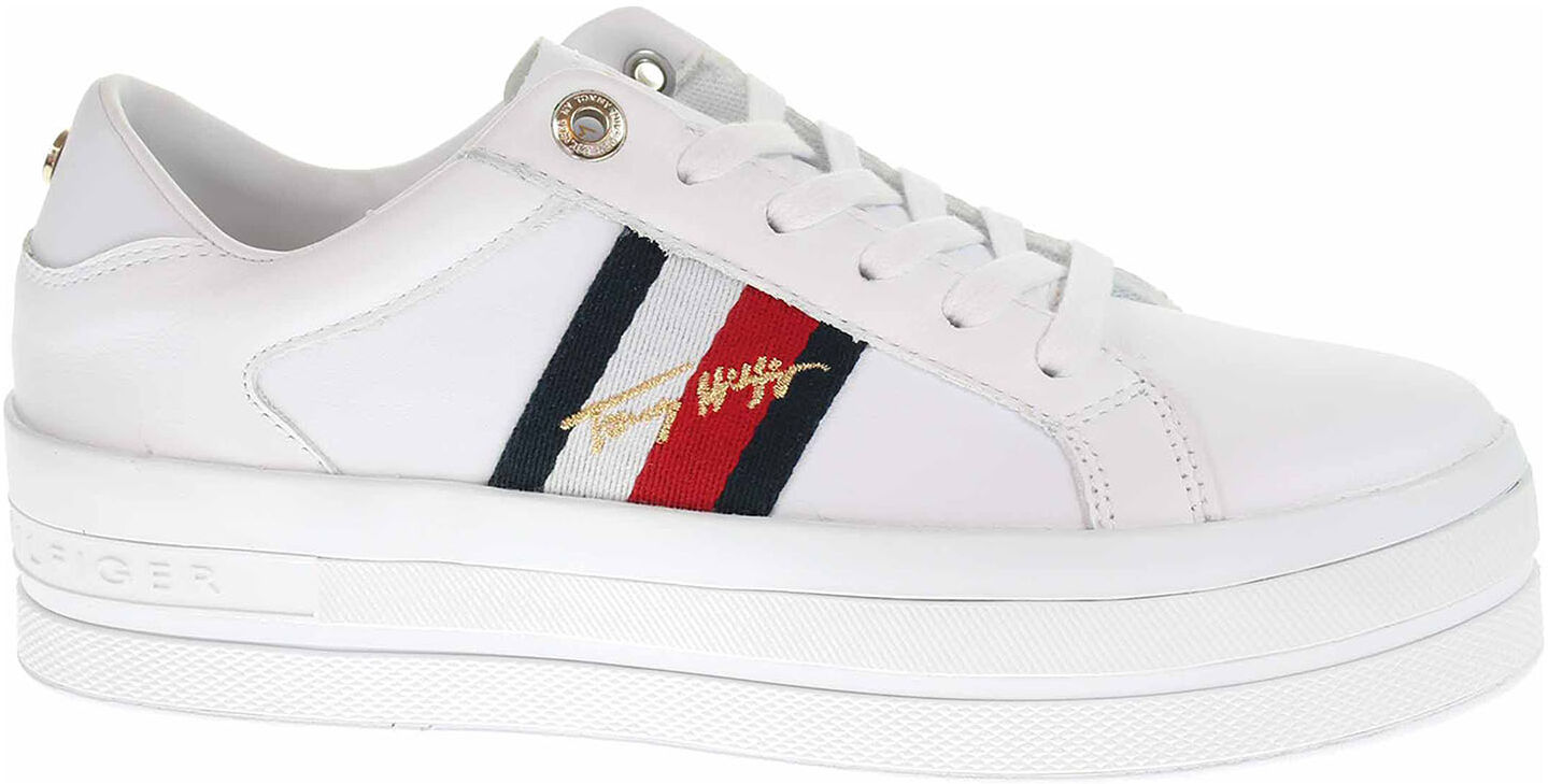 Tommy Hilfiger Dámska topánky Tommy Hilfiger FW0FW05212 YBR white 39