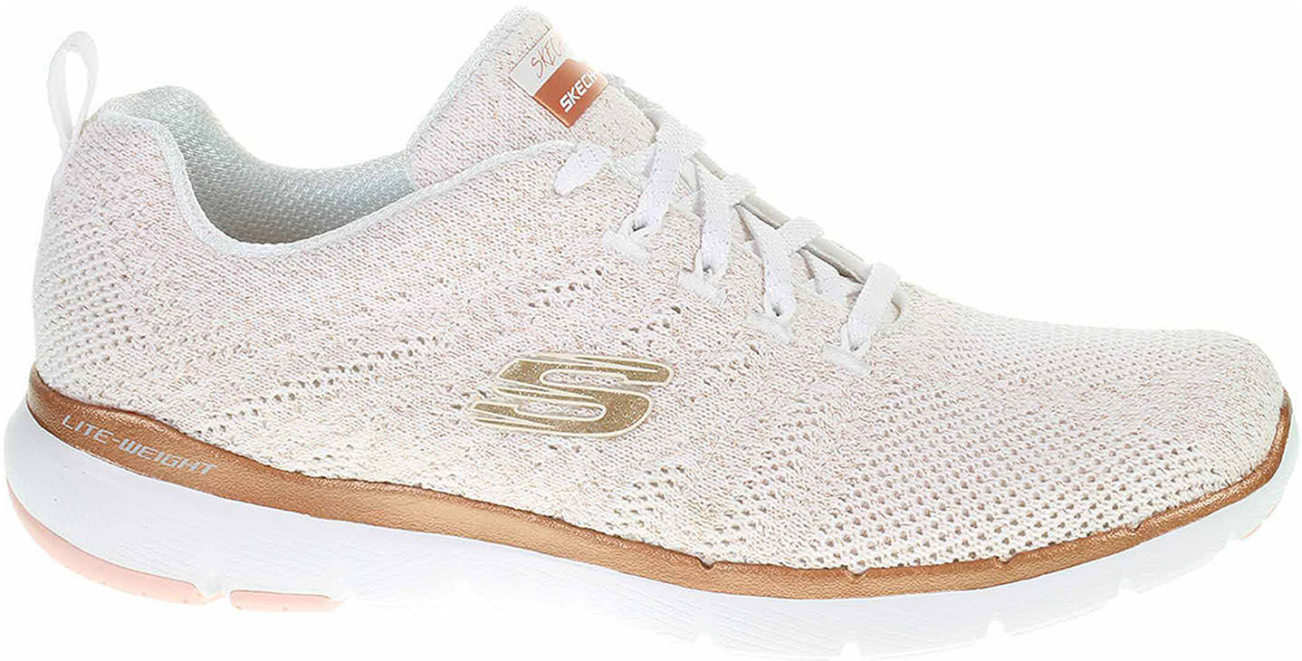 Skechers Flex Appeal 3.0 - Metal Works white-rose-gold 38